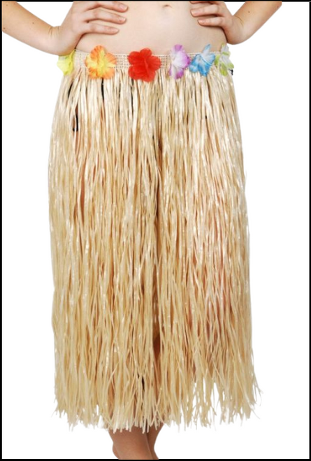 Hawaiian Long Grass Skirt