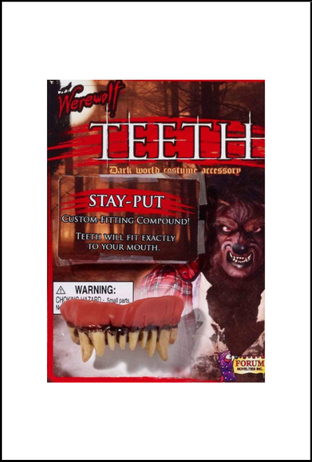 Werewolf Teeth Dents for Halloween Costume