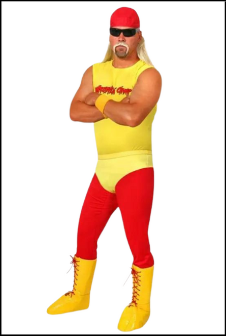 Hogan Wrestler Costume for Men's Themed Fancy Dress