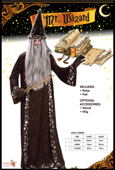 Wizard Tunic with attached robe and belt