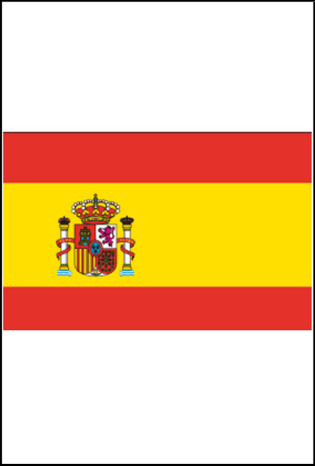 Spanish country flag