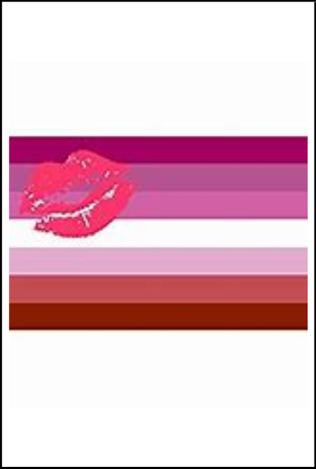 lipstick lesbian flag 90cm x 150cm