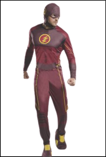 The Flash Superhero Costume for Men's Fancy Dress