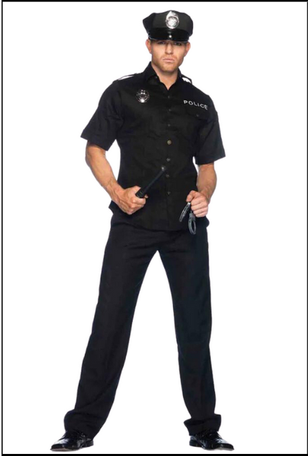 Cuff' em Cop Leg Avenue Police Officer Costume for Men