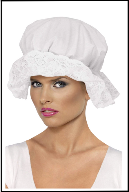Vintage Bonnet Costume Hat for Kids or Adults Fancy Dress Costume