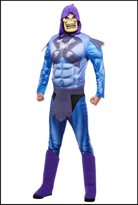 Skeletor Costume Adults Masters of The Universe Fancy Dress