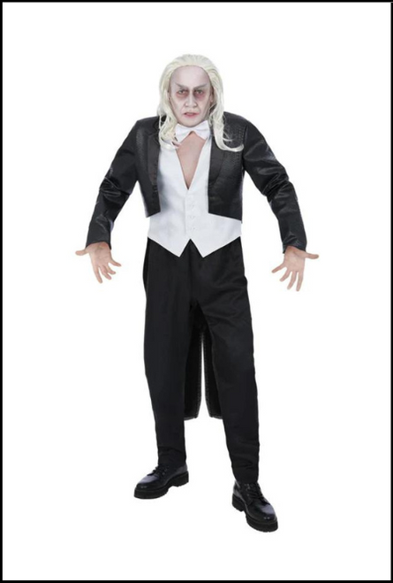 Fancy dress Rocky Horror Show Riff Raff Costume. Shop online or instore at Singapore Charlie's Cairns Australia.