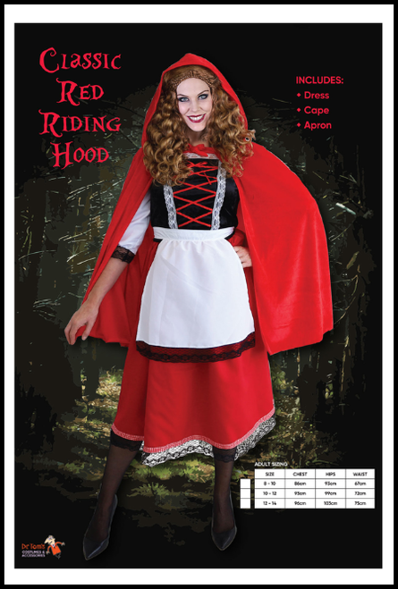 Red Riding Hood story book fairy tale Shop instore or online at Singapore Charlie Cairns.