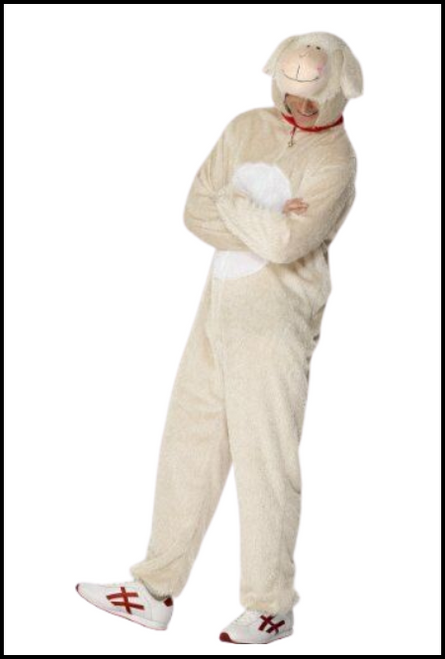 Unisex Adult Lamb Costume