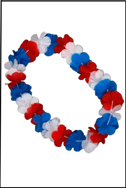 Australia Flag Lei, Adult Australia Day, Unisex, Aussie Day, Aus Pride, Shop online or instore at Singapore Charlie Cairns Australia.