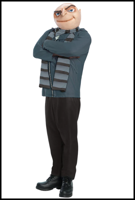 Gru Costume , Despicable Me, Minions, Fancy Dress, Villain, Movie Character, Animation, Shop online or instore at Singapore Charlie Cairns Australia.
