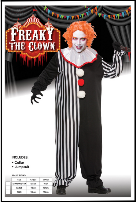 Clown, Spooky, plus, Halloween, Shop online or instore at Singapore Charlie Cairns Australia Clown, Spooky, plus, Halloween, Shop online or instore at Singapore Charlie Cairns Australia