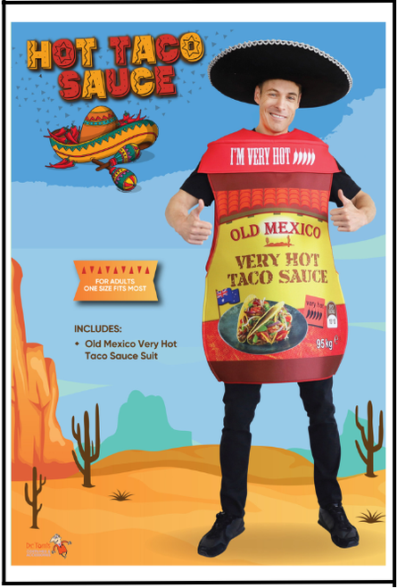 Taco sauce, Aussie, Australia day, Shop online or in store at Singapore Charlie Cairns Australia