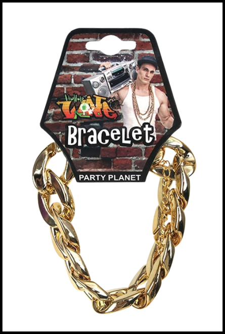 Gold Chain Costume Bracelet Hip Hop, 80's 90's dance party
Shop online or instore @ Singapore Charlie Cairns Australia