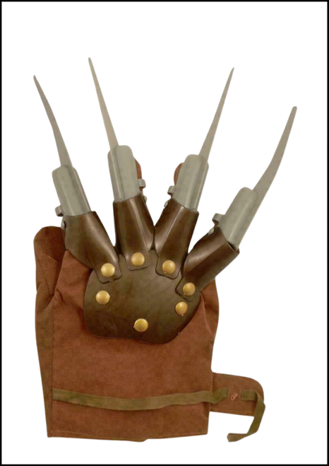 Costume Prop Freddy Krueger Hand Claw Glove Halloween. 
 Shop online or instore at Singapore Charlie Cairns Australia
