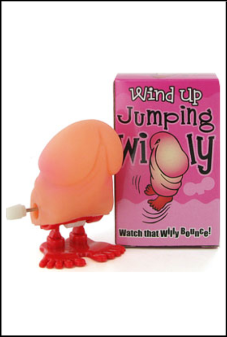 Funny Wind Up Jolly Jumping willy, Hen Party Gag Gift – Naughty Bachelorette Party Party Favours. Shop online or instore at Singapore Charlie Cairns Australia