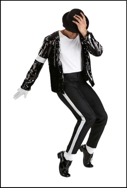 Michael Jackson, Billie Jean, 80's, Fancy dress themed costume
 Shop online or instore at Singapore Charlie Cairns Australia