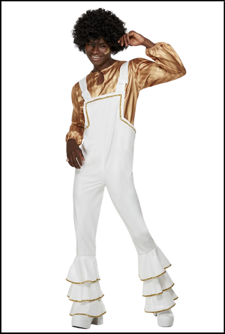 70s themed disco fancy dress costume
Shop instore or online at Singapore Charlie Cairns Australia