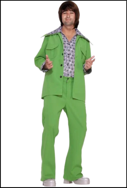 70s Disco Leisure Suit Costume 
 shop instore or online at Singapore Charlie Cairns Australia