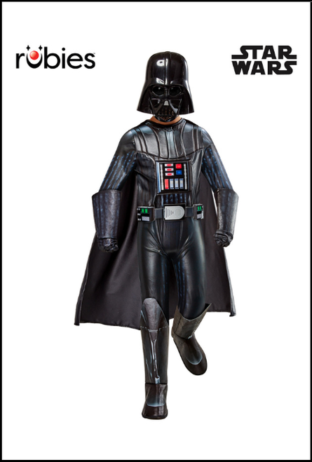 Darth Vader Kids fancy dress costume 
Shop instore or online at Singapore Charlie Cairns Australia