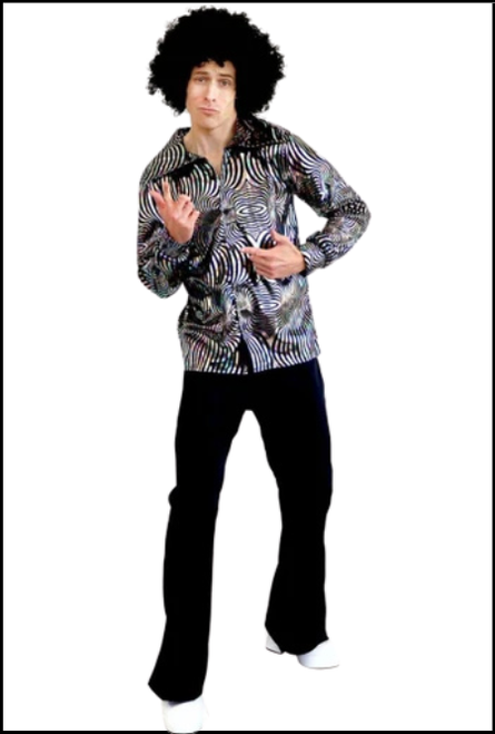 70s Disco shirt Hustling Hunk
Shop instore or online at Singapore Charlie Cairns Australia