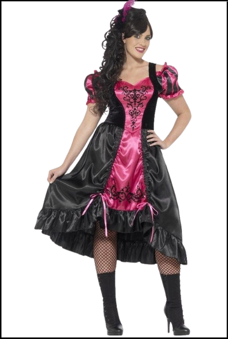 Curves Sassy Saloon Plus Womens Costume
Shop online or instore at Singapore Charlie Cairns Australia