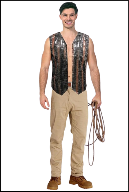 crocodile vest
Shop Instore or Online at Singapore Charlie Cairns Australia