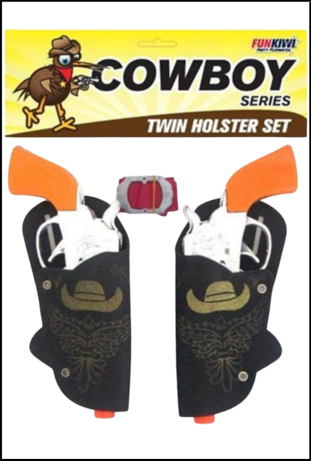 Cowboy twin holster Set 
Shop Instore or Online at Singapore Charlie Cairns Australia