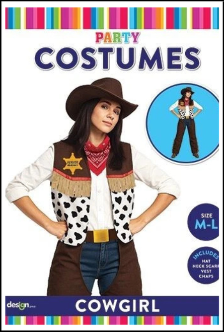 Cowgirl adult costume
Shop instore or online at Singapore Charlie Cairns Australia