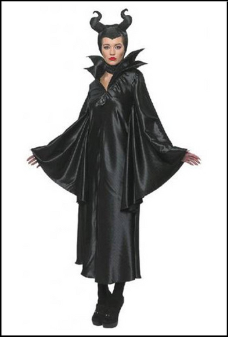 Maleficent Women's Deluxe Costume Disney Fancy Dress. Singapore Charlie's Cairns Australia.