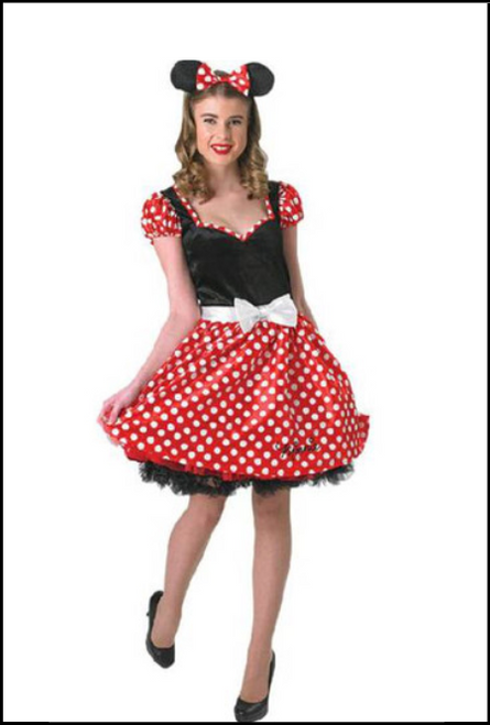 Minnie Mouse Sassy Costume for Women