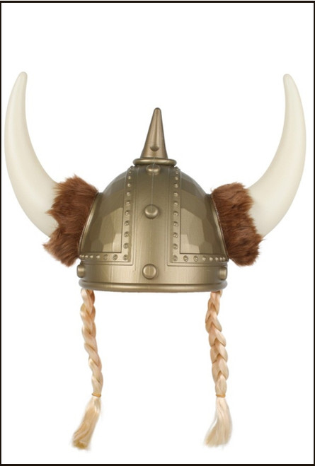 Viking Hat with Plaits