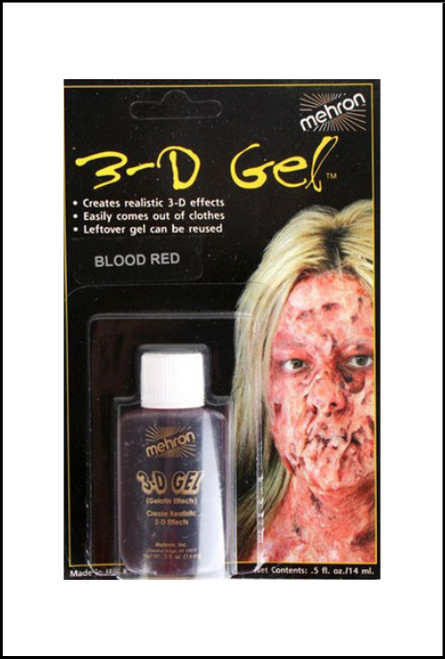 3D GEL Blood Red Special Effects Makeup for Halloween Fancy Dress