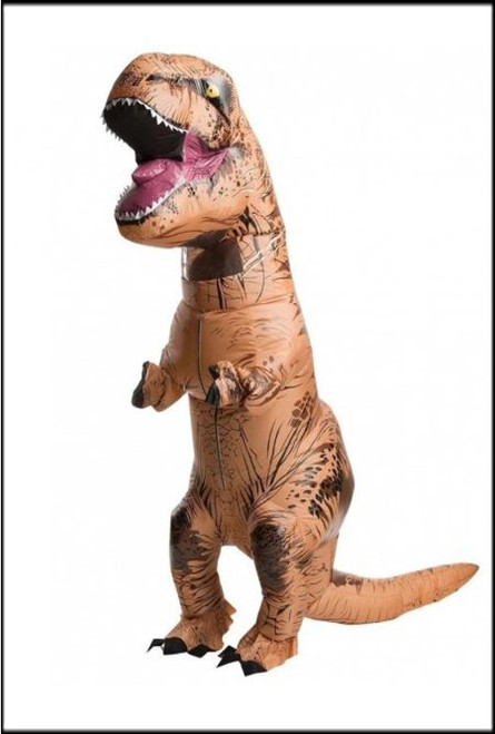 Inflatable T-Rex Dinosaur Costume for Adults Fancy Dress Party Costume. Shop online or instore at Singapore Charlie's Cairns Australia.