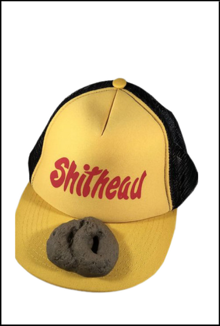 Funny Shit Head Baseball Cap for Adults. Shop online or instore at Singapore Charlie's Cairns Australia.