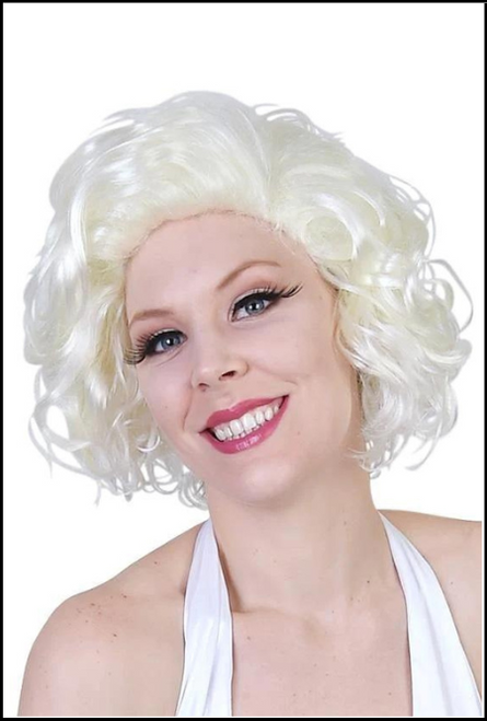 Marilyn Monroe Bombshell Wig Short Curly Blonde Wig for Women