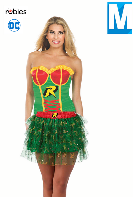 Robin Corset Top  & Tutu for Women's Superhero Themed Costume