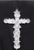 Christian Ornate Cross Pendant Accessory for Nun or Priest Costume