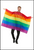 Full Body Pride Flag Costume One Size