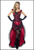 This divine adult women's Western Authentic Brothel Babe fancy dress costume comes complete in a gorgeous red and black dress with attached corset, pulling you in at all the right places, with lace detailing throughout! 
Shop online or instore at Singapore Charlie's Cairns Australia.