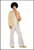 Flared Trousers White 70's Costume Pants, Groovy Disco, Fancy Dress, Shop online or instore at Singapore Charlie Cairns Australia.