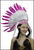 Pink Native American Indian Inspired Headdress. Shop online or instore at Singapore Charlie's Cairns Australia.