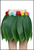 Tropical Leaf Hawaiian Skirt for Fancy Dress Costume. 
Shop online or instore at Singapore Charlie Cairns Australia.