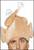 Roast Turkey Christmas or Thanksgiving Novelty Hat