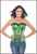 Riddler Corset Superhero Top for Women
