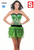 Riddler Corset Superhero Top & Skirt