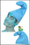Adults white Gnome hat for Smurf themed fancy dress costumes