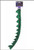 Dragon Tail with Green Scales for Dragon Costume Fancy Dress