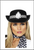 Policewomen's Hat for police themed costume