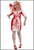 Women's Curves Zombie Nurse Costume Dress & Headpiece for Halloween Dress Up